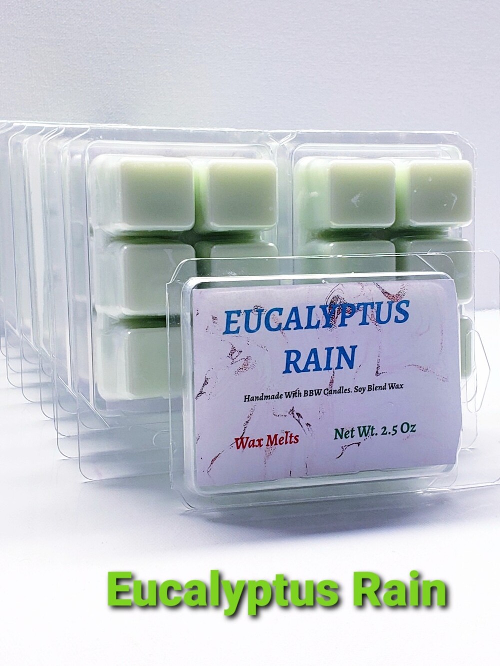 EUCALYPTUS RAIN -Bath & Body Works Candle Wax Melts- $8 per pack
